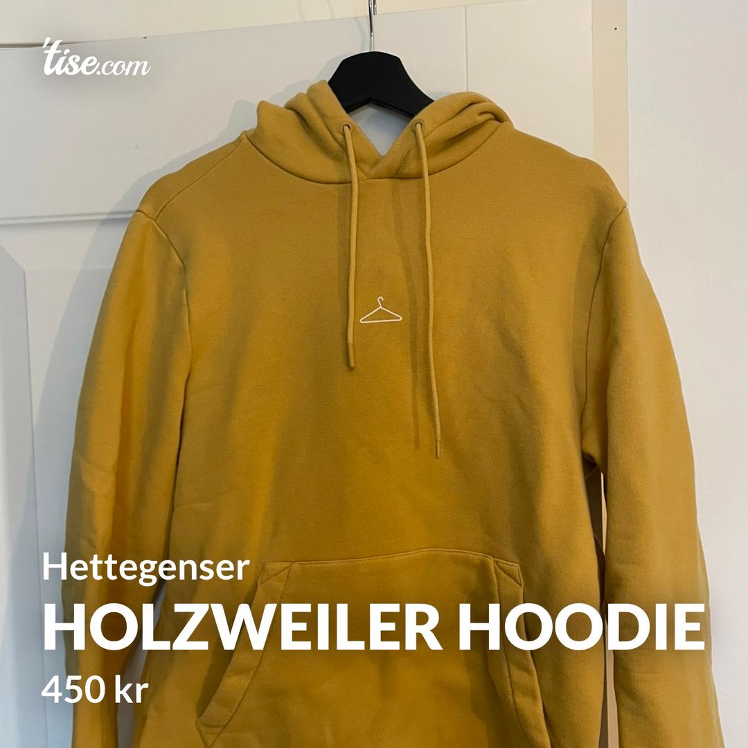 Holzweiler hot sale hoodie yellow