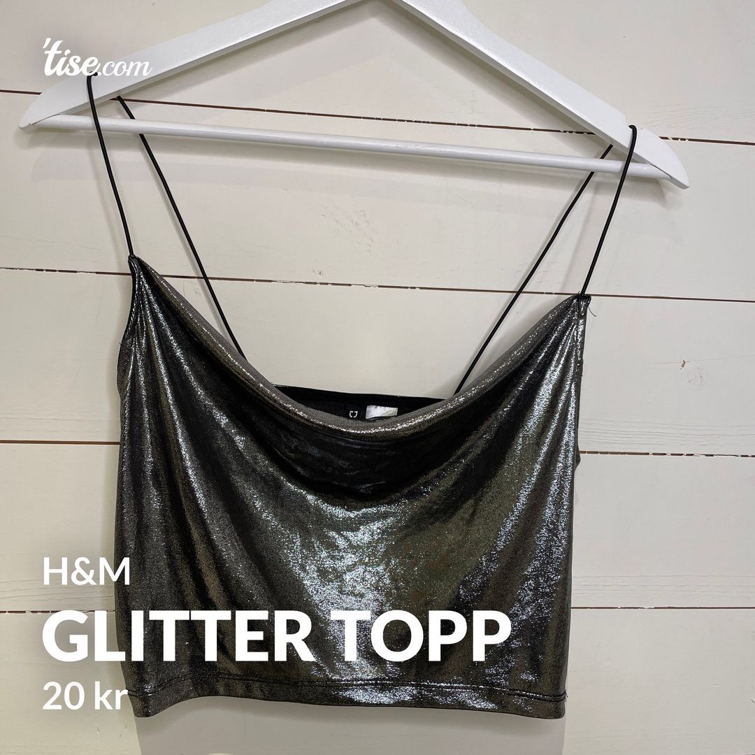 H and on sale m glitter top
