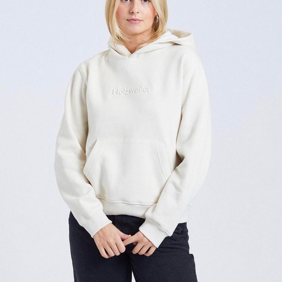 Holzweiler white hoodie best sale