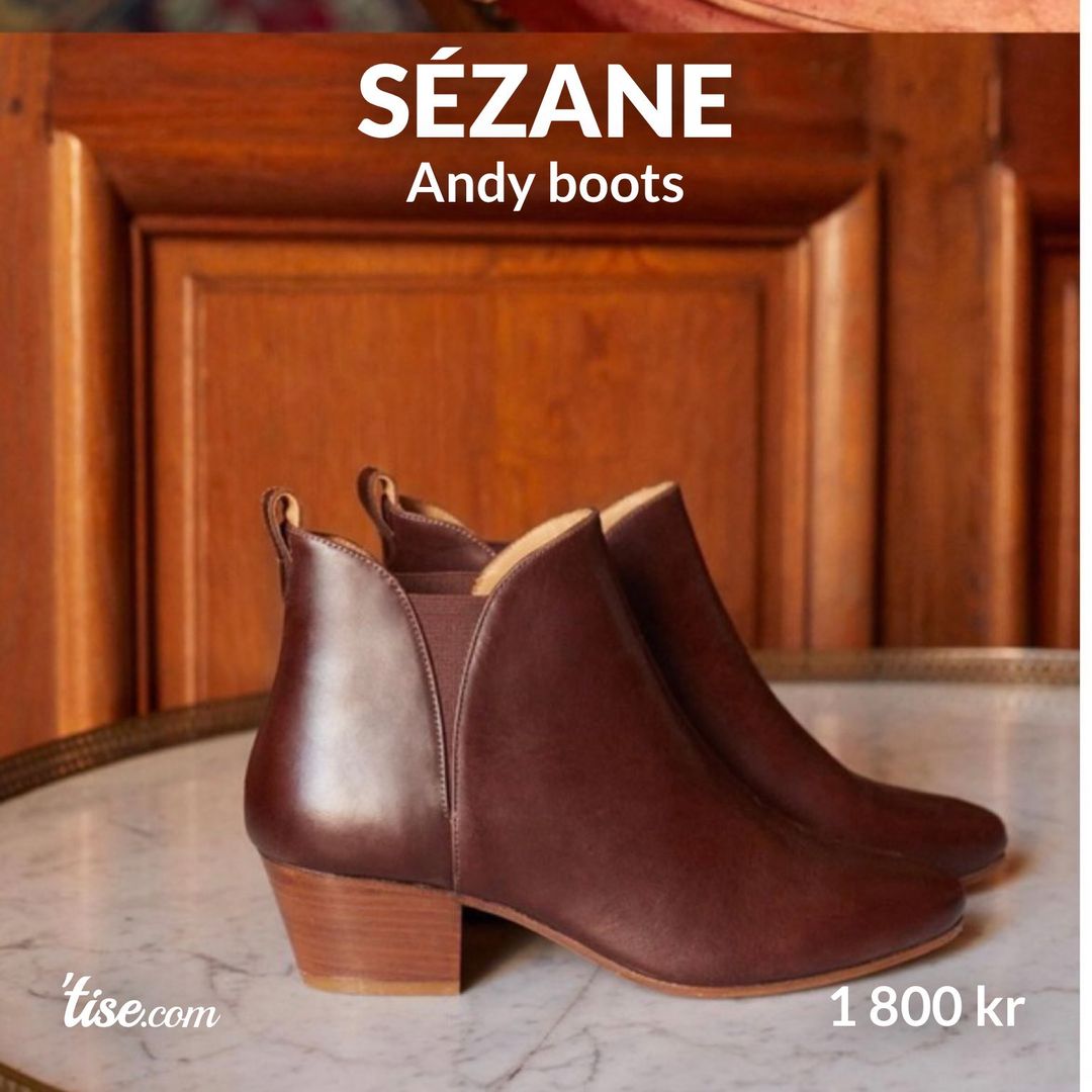 Bottines store andy sezane