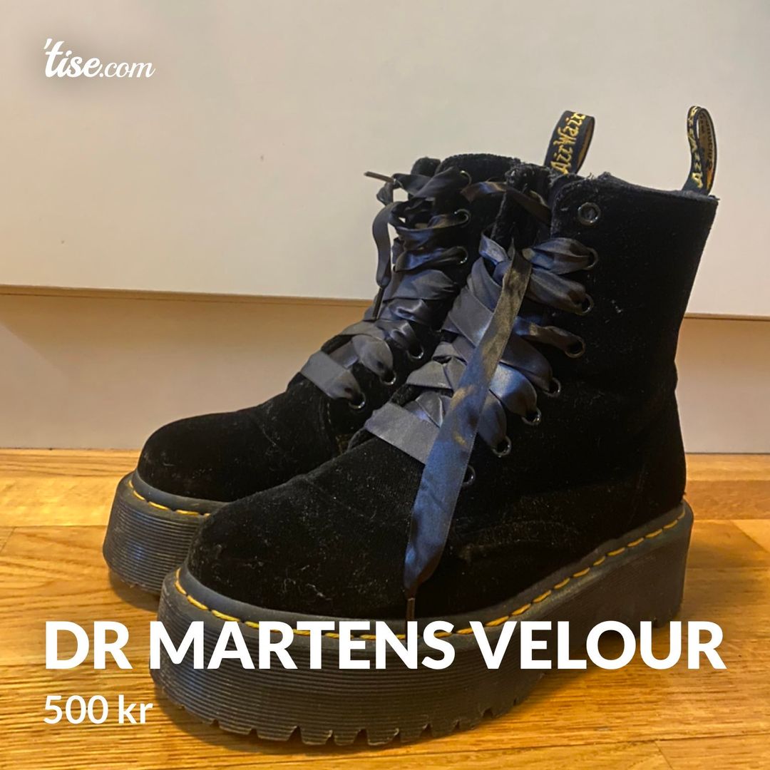 Dr hotsell martens velours