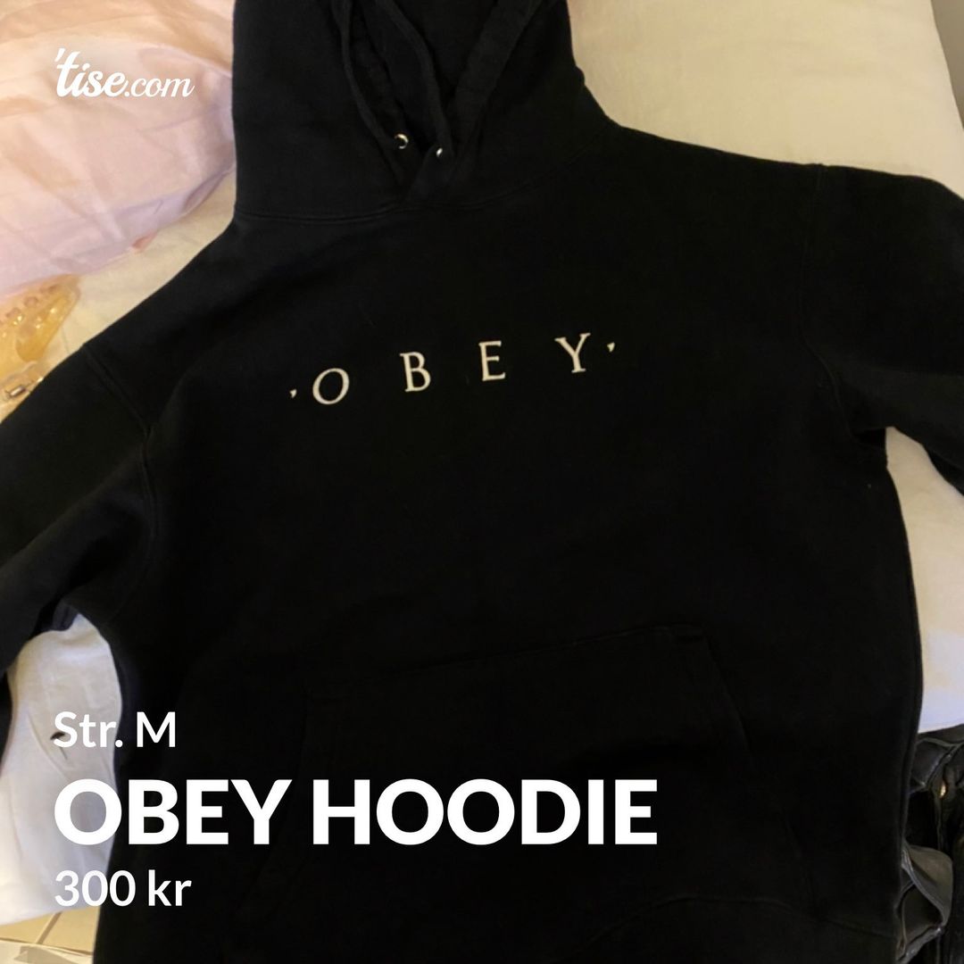 Obey distant hot sale hoodie