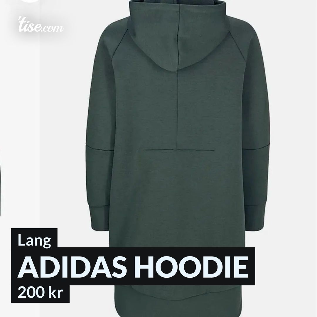 Adidas best sale hoodie lang