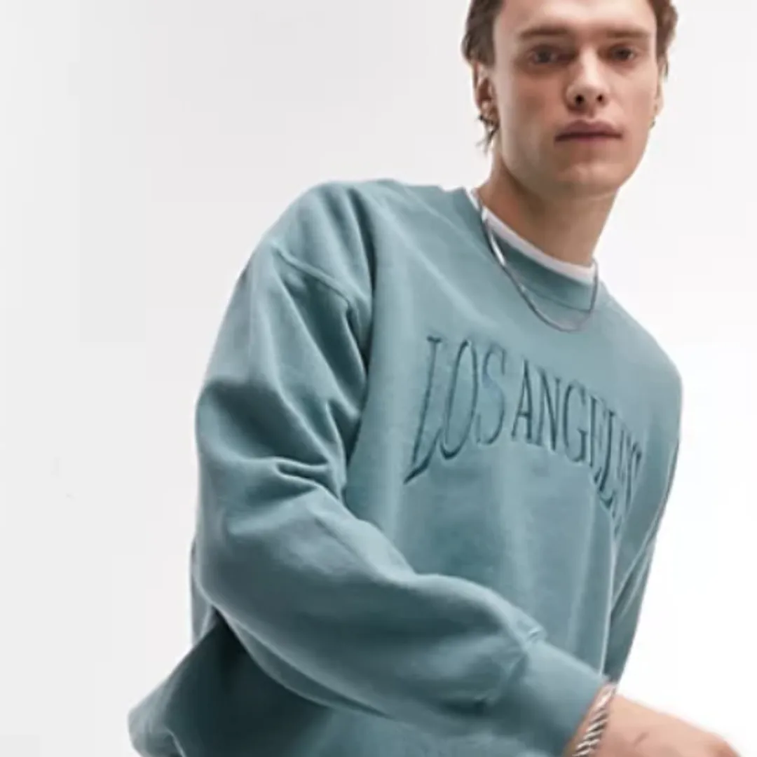 Topman los angeles sweatshirt hotsell