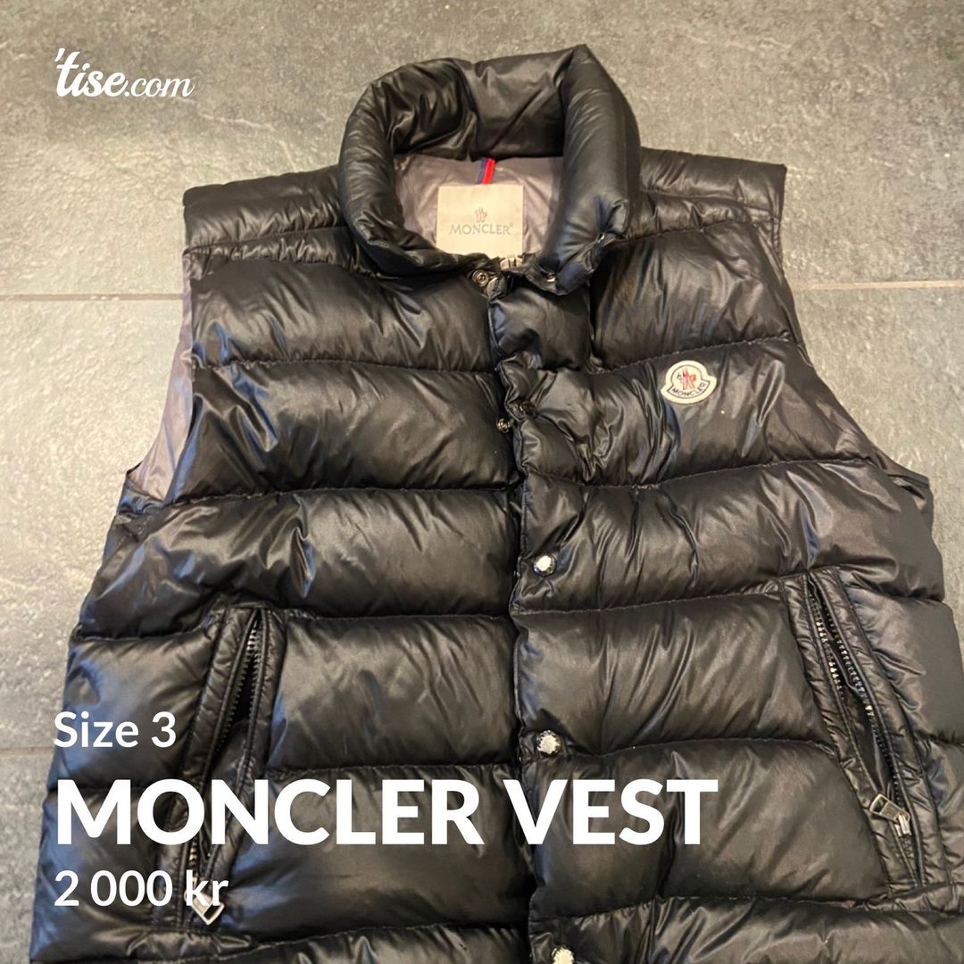 Moncler boblevest store