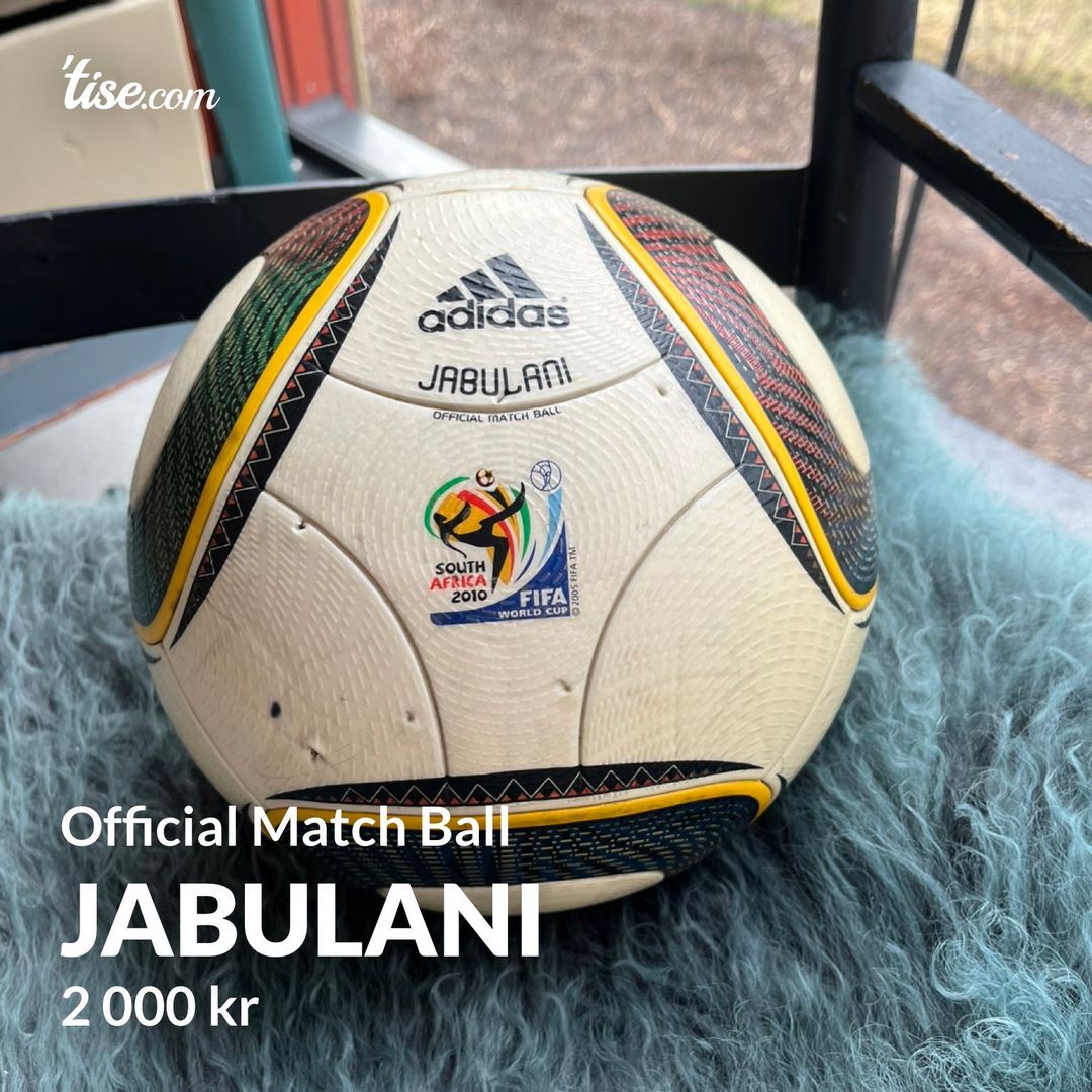 Jabulani official hot sale match ball