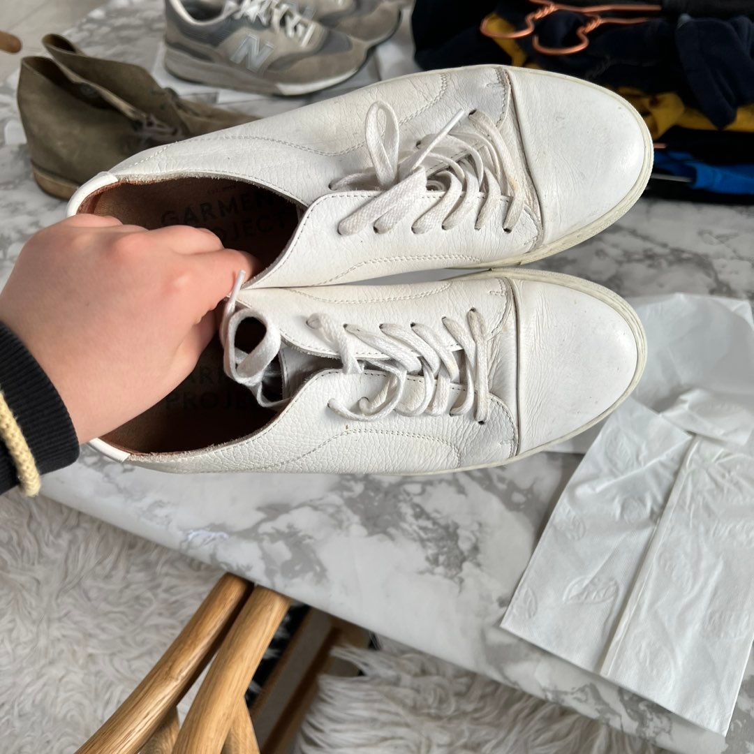 Garment project white sneakers online