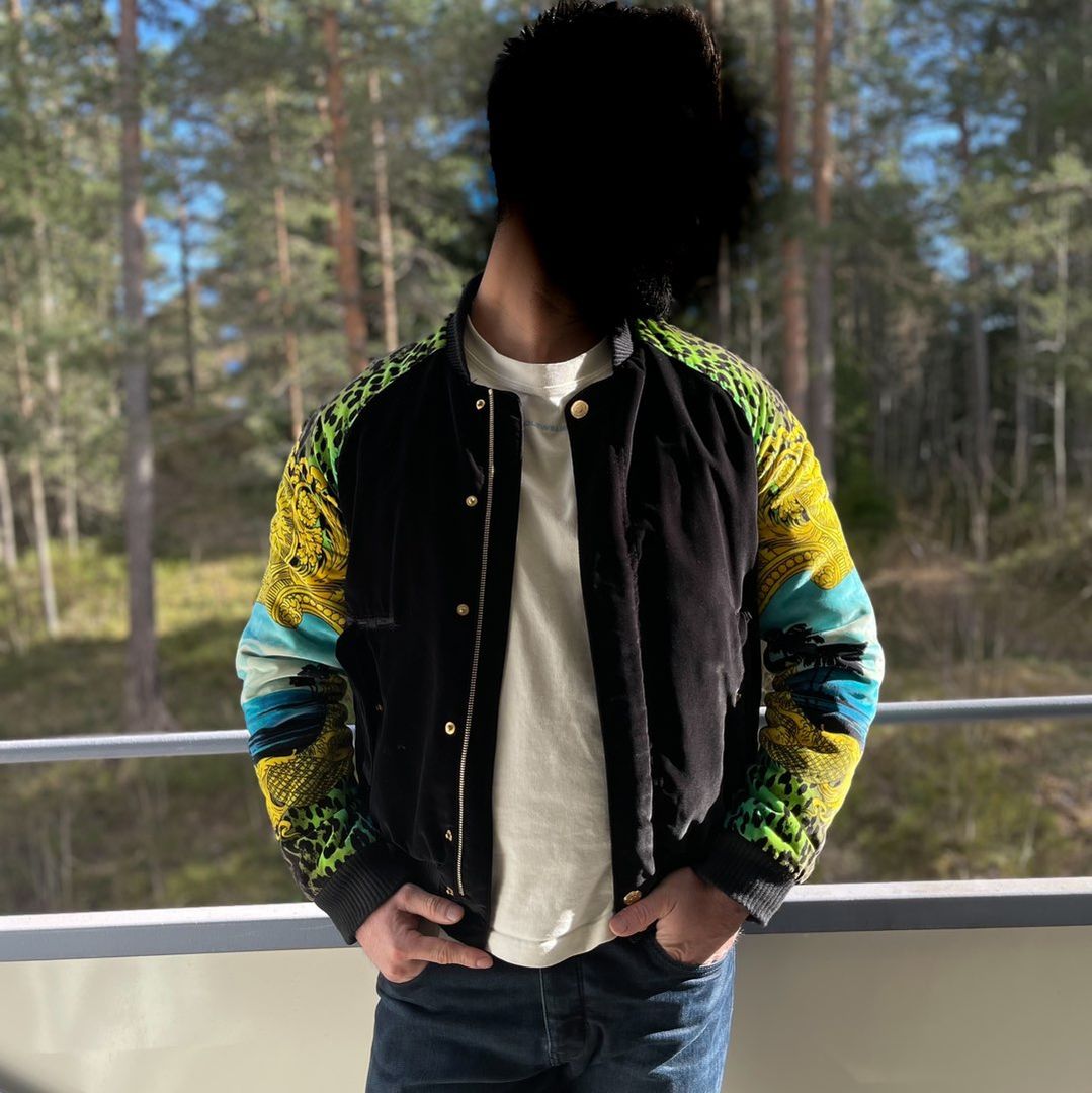 Versace H M bomber Tise