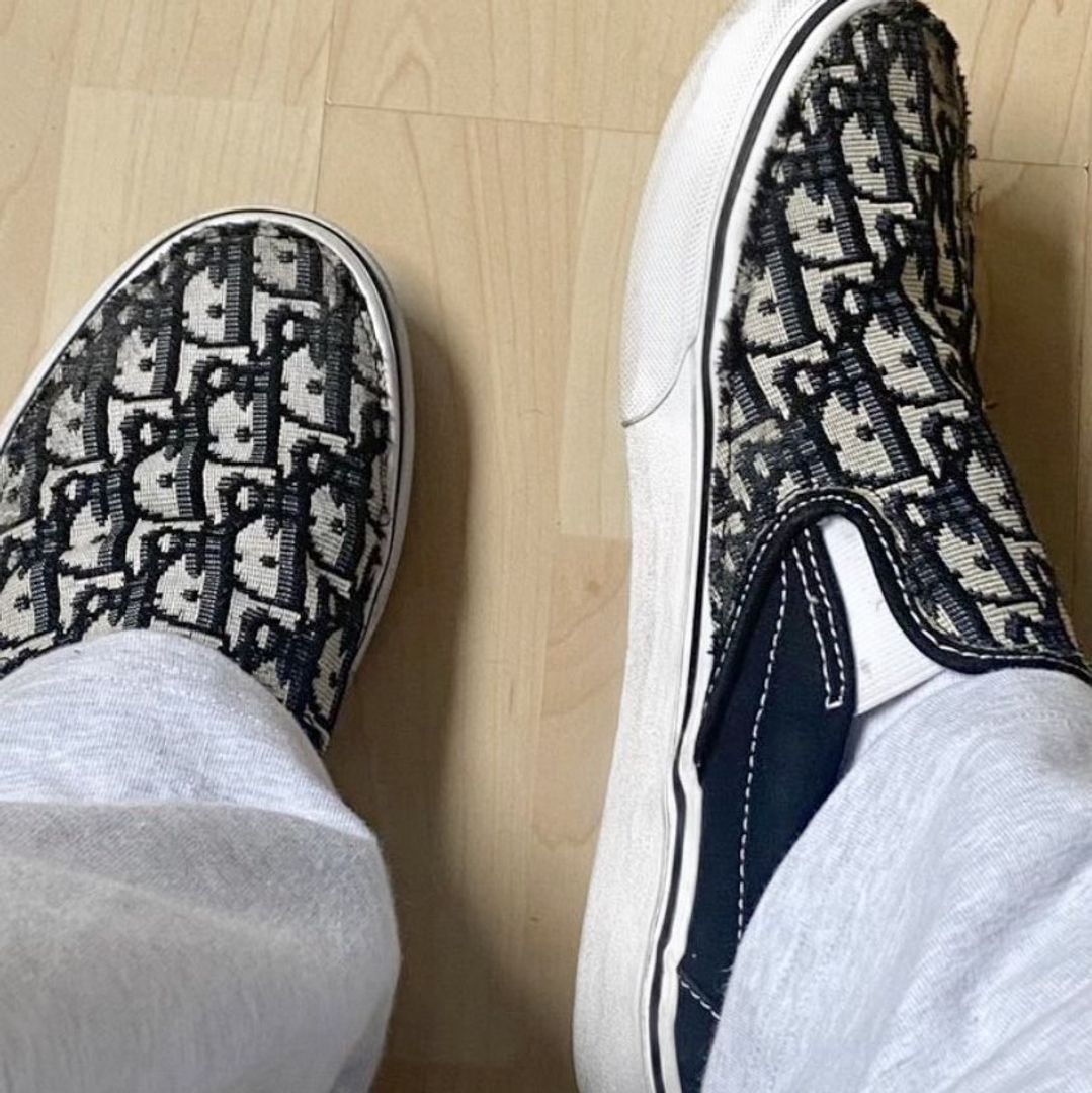 Dior x vans sko Tise
