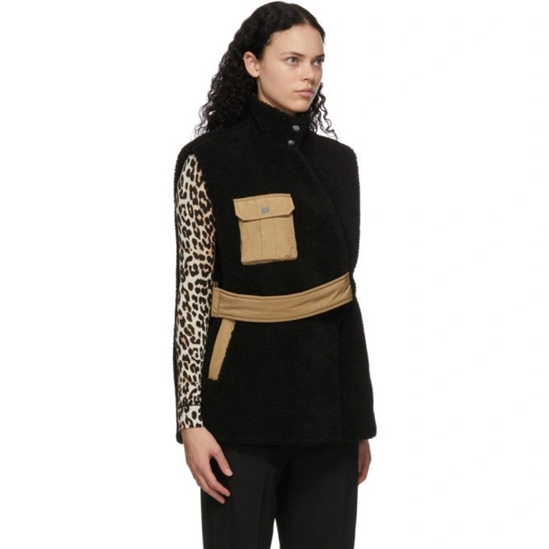 Ganni teddy vest • Tise