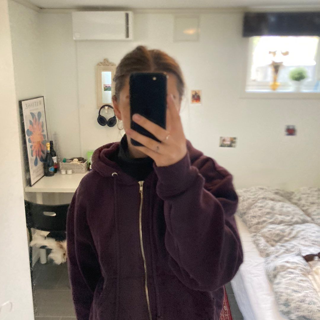 Lilla zip hoodie Tise