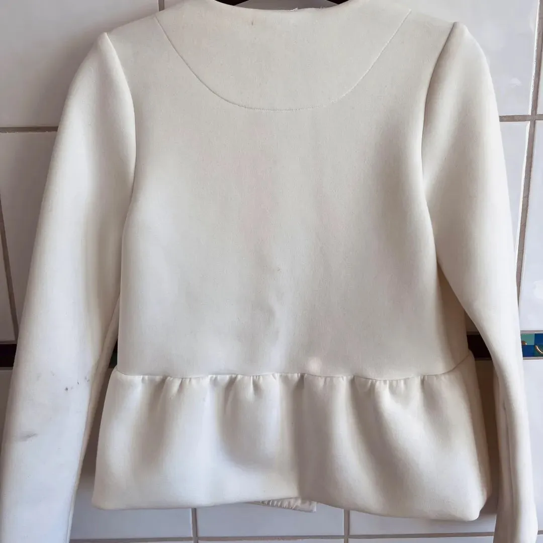 Cathrine hammel peplum jacket clearance