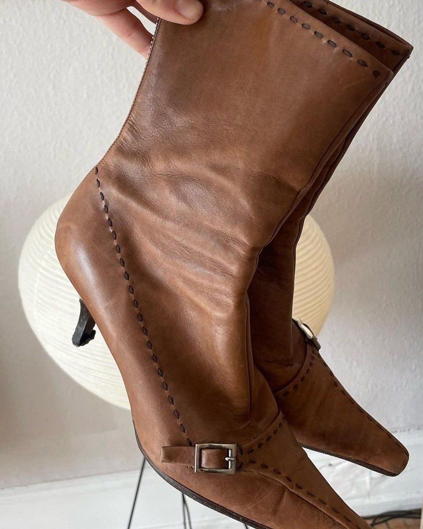 Vintage prada boots discount