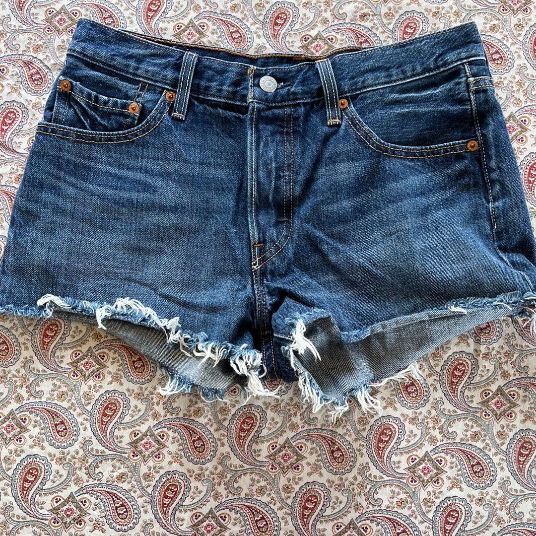 Levis shorts kvinder best sale