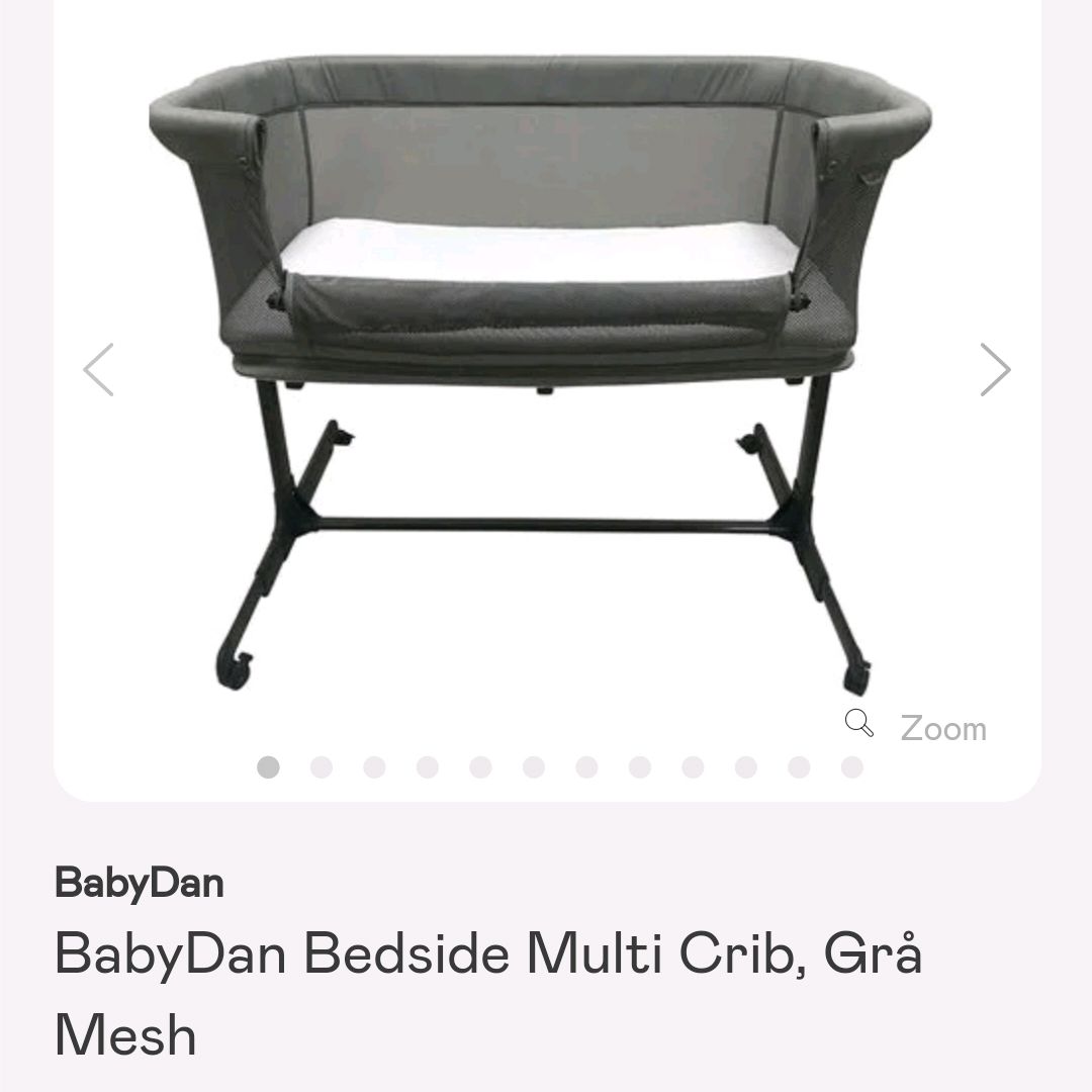 BabyDan bedside crib Tise