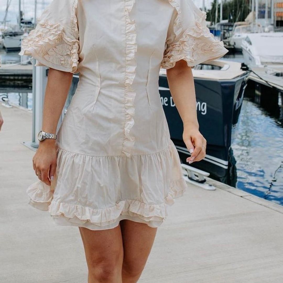 HOFMAN Genevieve Dress (creme)