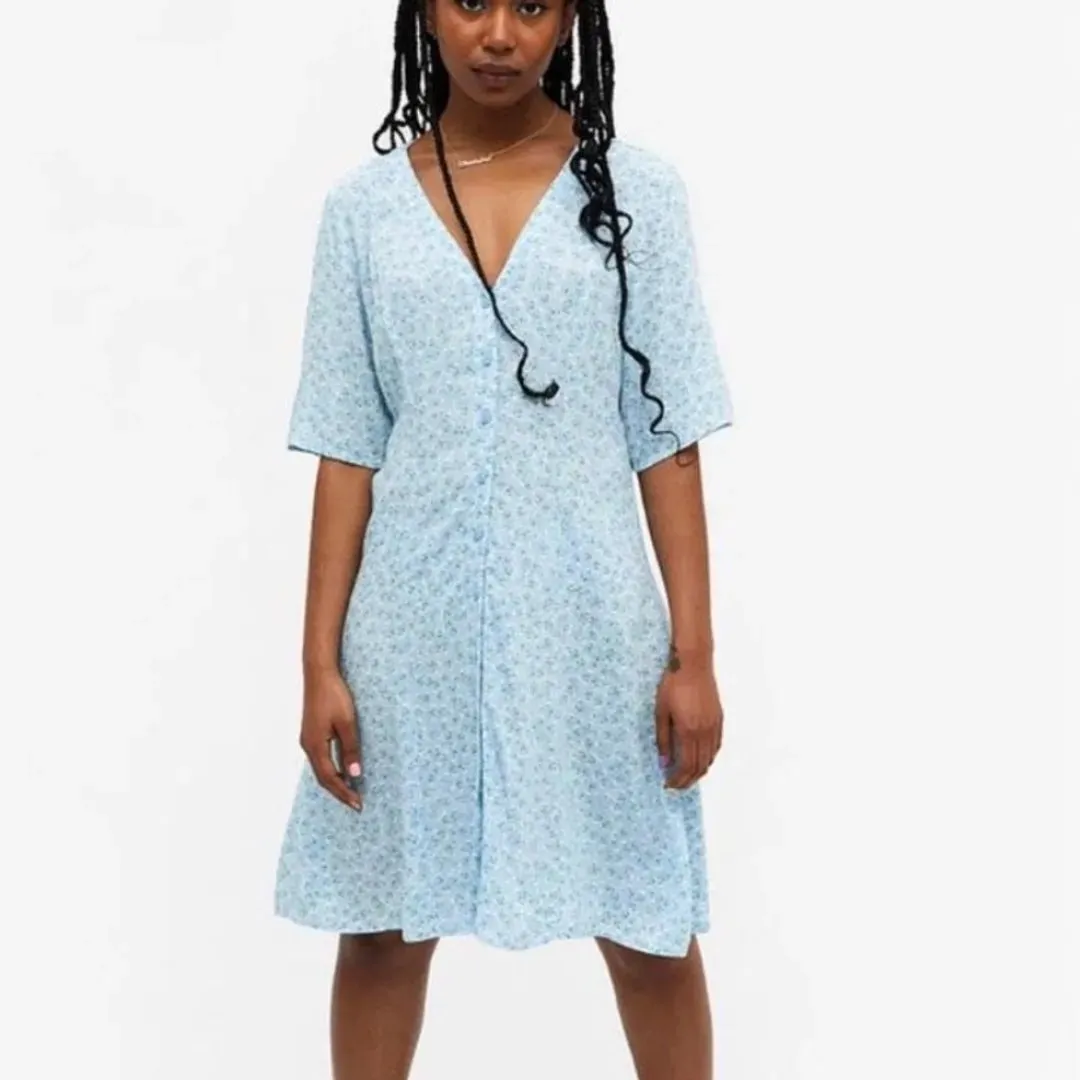 Monki retro skater dress store