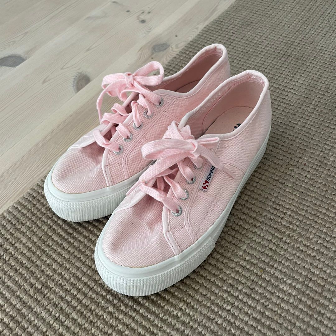 Superga platform rosa hot sale