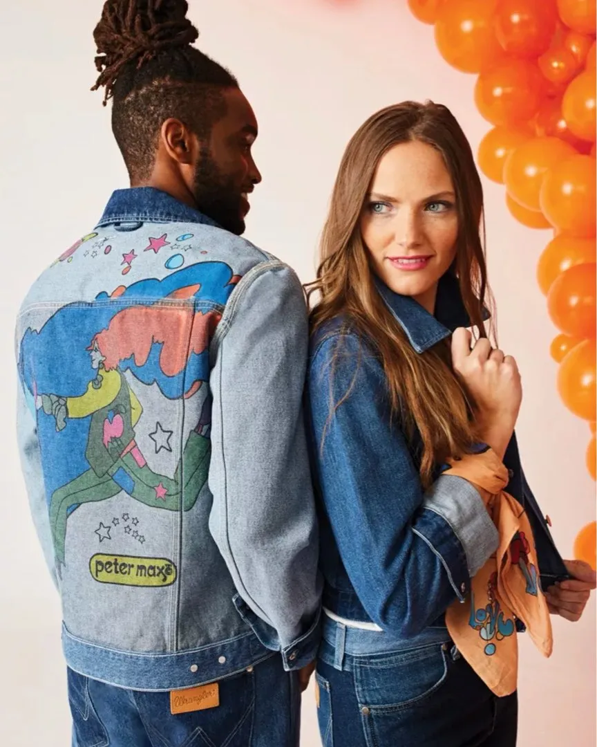 Peter max wrangler jacket clearance
