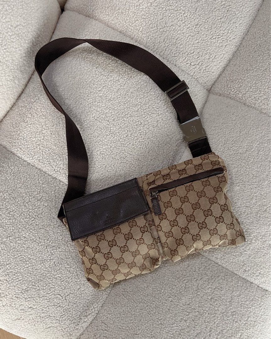 Vintage gucci belt bag sales
