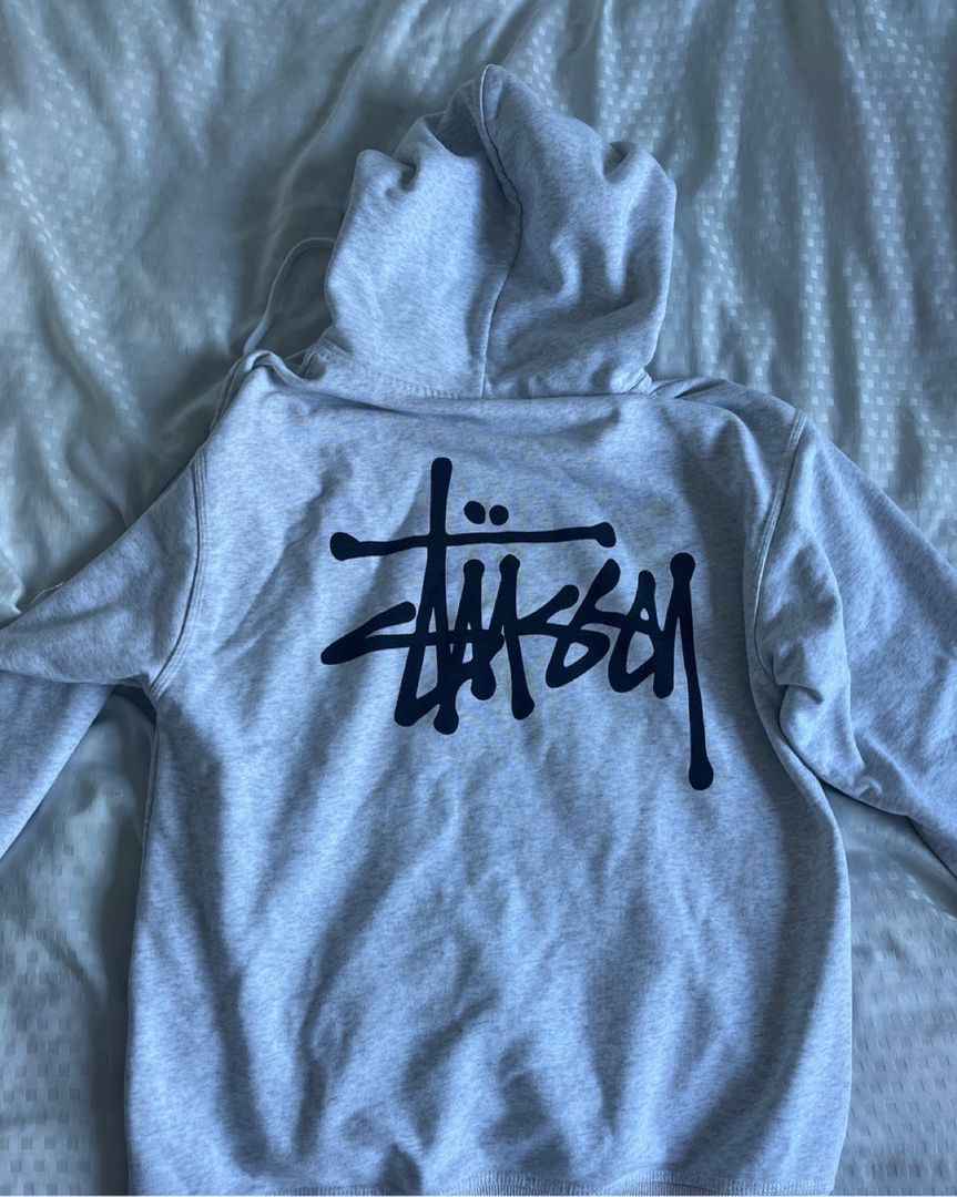 Stussy hoodie grå hotsell