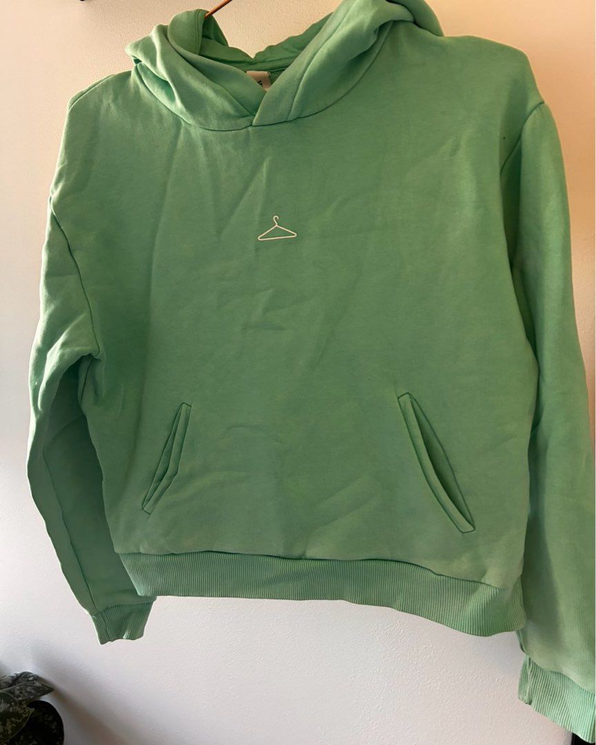 Holzweiler green hoodie on sale